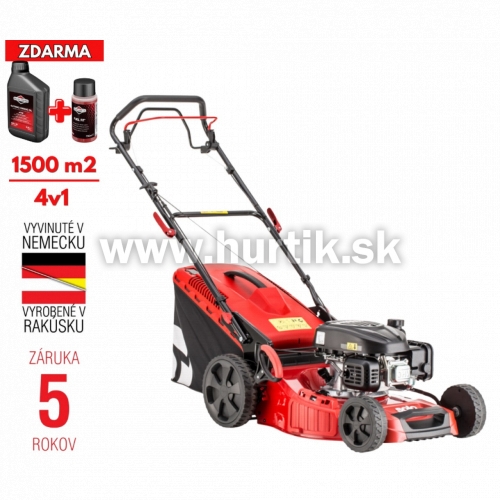Kosačka benzínová 4716 SP-A EASY PRO, 4 in ONE, s pohonom, AL-KO Pro 145 QSS/ ...HP